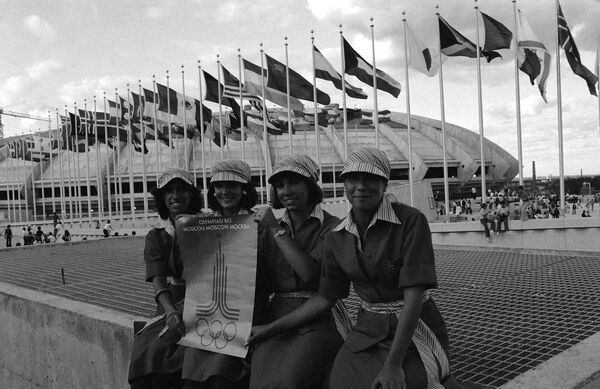 Các vị khách của Thế vận hội Olympic mùa hè XXII ở Matxcơva - Sputnik Việt Nam