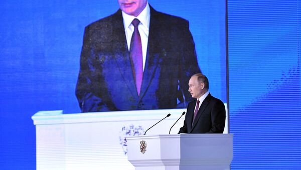 Thông điệp của Tổng thống Putin với Quốc hội Liên bang - Sputnik Việt Nam