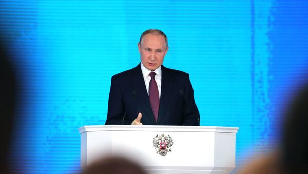 Thông điệp của Tổng thống Putin với Quốc hội Liên bang - Sputnik Việt Nam