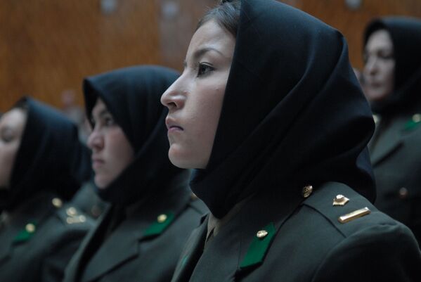 Quân nhân nữ tốt nghiệp ở Afghanistan - Sputnik Việt Nam