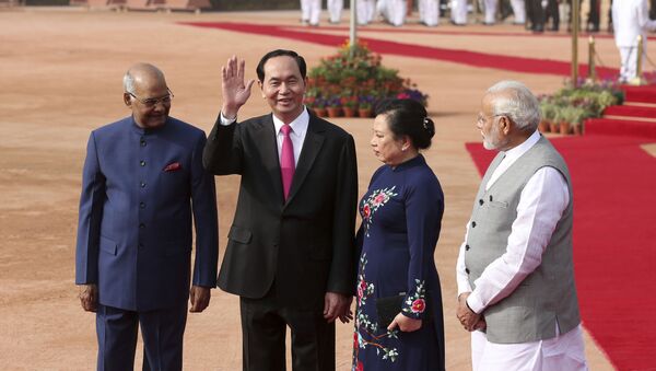 Визит президента Вьетнама Чан Дай Куанга в Индию - Sputnik Việt Nam