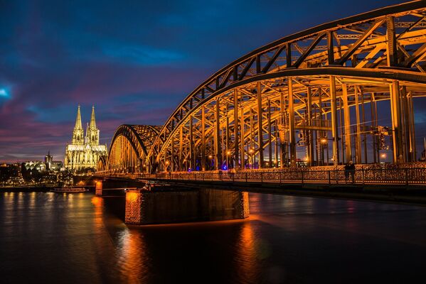 Quang cảnh thành phố Cologne và sông Rhine ở Đức - Sputnik Việt Nam
