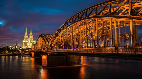 Quang cảnh thành phố Cologne và sông Rhine ở Đức - Sputnik Việt Nam