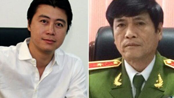 Phan Sào Nam và ông Nguyễn Thanh Hoá trước khi bị bắt. - Sputnik Việt Nam