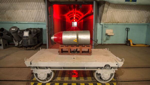 Đầu đạn hạt nhân tại Bảo tàng Hải quân Balaklava - Sputnik Việt Nam