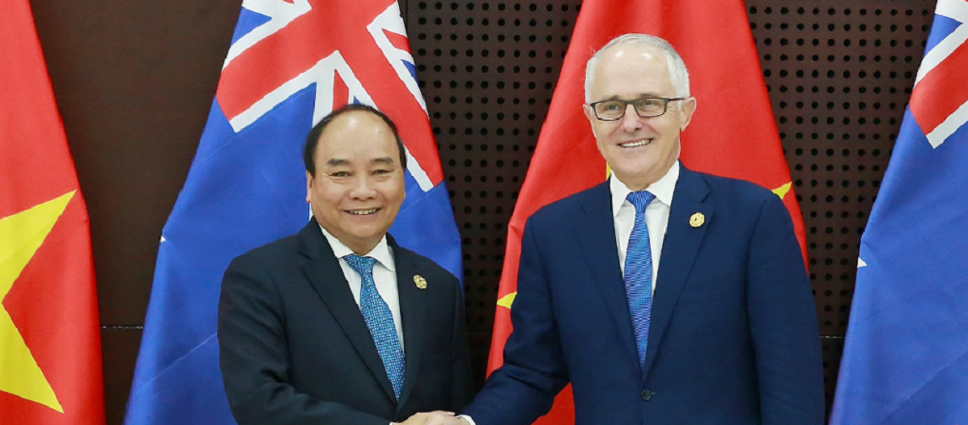 Thủ tướng Nguyễn Xuân Phúc và Thủ tướng Australia Malcolm Turnbull - Sputnik Việt Nam, 1920, 14.03.2018