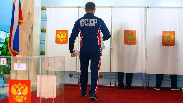 Người Nga bầu cử ở M - Sputnik Việt Nam