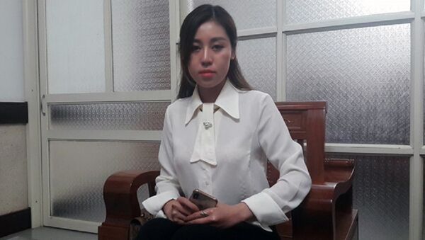 Chị Nguyễn Thị Trang làm việc với phóng viên Thanh Niên  - Sputnik Việt Nam