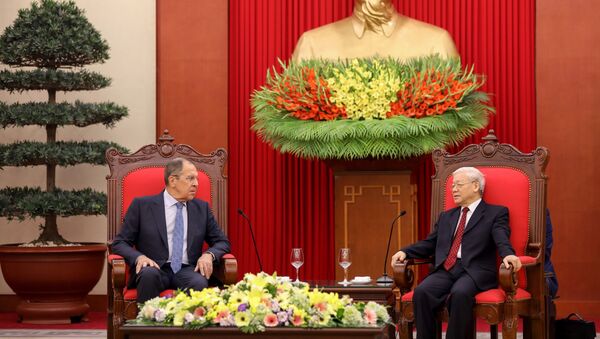 Bộ trưởng Lavrov hội đàm với Tổng Bí thư Nguyễn Phú Trọng - Sputnik Việt Nam