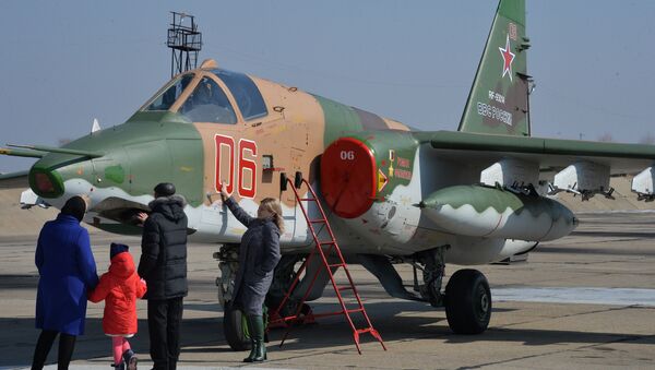 Máy bay Su-25 từ Primorye được mang tên người phi công đã hy sinh ở Syria - Sputnik Việt Nam