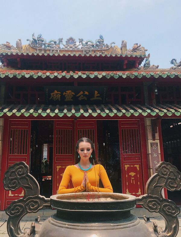 Hoa hậu Taliya Aibedullina tại Việt Nam Hoa hậu Taliya Aibedullina tại Việt Nam - Sputnik Việt Nam