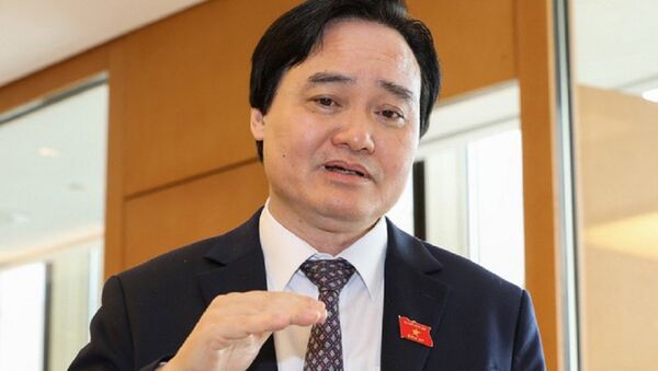 Bộ trưởng Bộ Giáo dục và Đào tạo Phùng Xuân Nhạ - Sputnik Việt Nam
