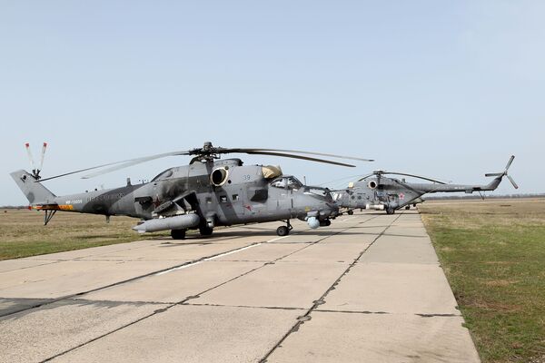 Trực thăng tấn công Mi-35 - Sputnik Việt Nam