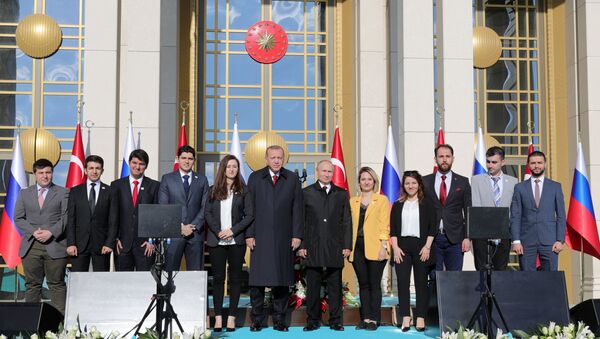 Chuyên đi thăm Tổng thống Nga Vladimir Putin đến Thổ Nhĩ Kỳ - Sputnik Việt Nam