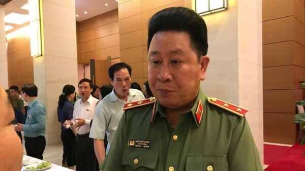 Trung tướng Bùi Văn Thành, thứ trưởng Bộ Công an. - Sputnik Việt Nam