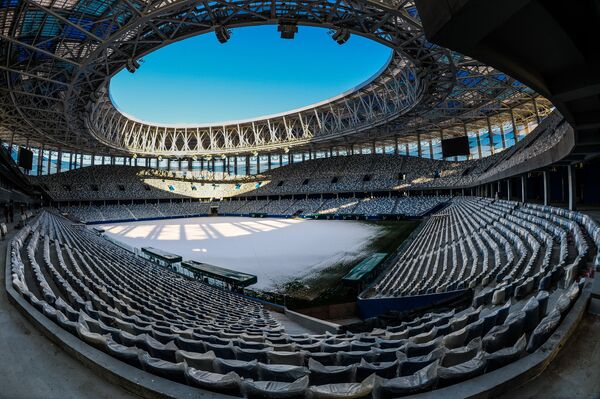 Sân vận động Nizhny Novgorod, nơi sẽ diễn ra các trận đấu World Cup 2018 - Sputnik Việt Nam
