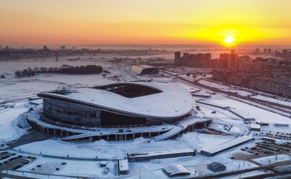 Sân vận động “Kazan – Arena”, nơi sẽ diễn ra những trận cầu của World Cup 2018 - Sputnik Việt Nam