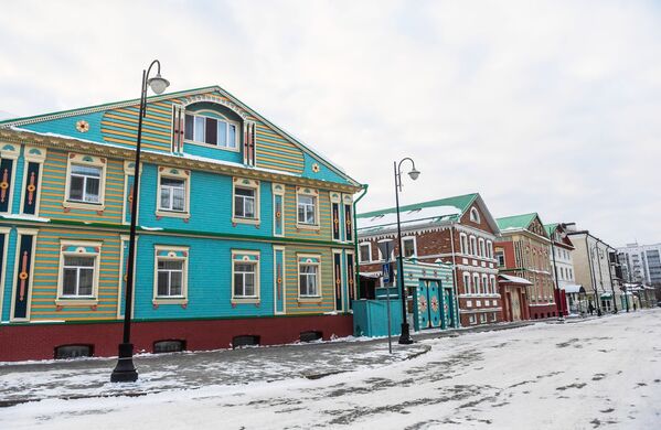 Những ngôi nhà ở trung tâm lịch sử Kazan - Sputnik Việt Nam