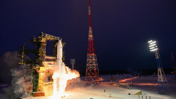 Russia’s heavy-lift Angara-A5 rocket before its first orbital launch at the Plesetsk Cosmodrome, Arkhangelsk Region - Sputnik Việt Nam