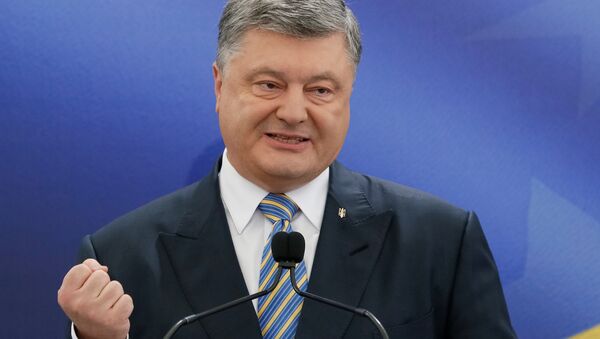 Tổng thống Ukraina Petro Poroshenko - Sputnik Việt Nam