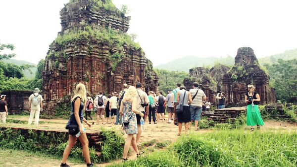 Tổ hợp đền đài chính của Ấn Độ giáo ở Mỹ Sơn, Việt Nam - Sputnik Việt Nam