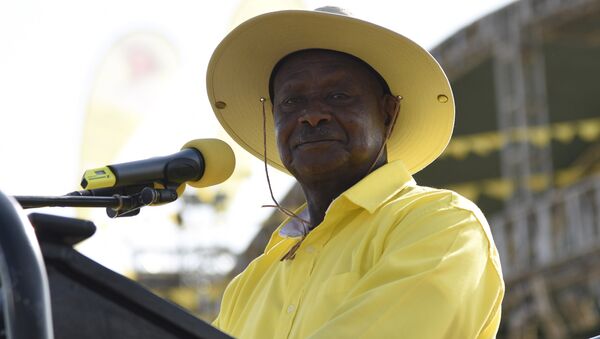 Tổng thống Uganda Yoweri Museveni - Sputnik Việt Nam