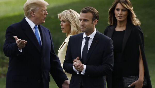 Chuyến thăm của Tổng thống Pháp Emmanuel Macron đến Mỹ - Sputnik Việt Nam