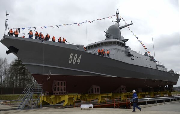 Hạ thủy tàu tên lửa “Shkval” ở Saint-Peterburg - Sputnik Việt Nam