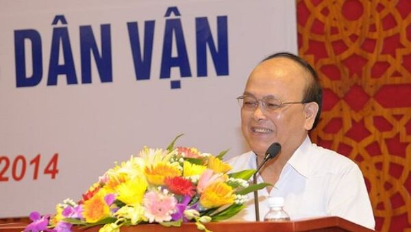 Ông Nguyễn Thế Trung, Uỷ viên Hội đồng Lý luận Trung ương. - Sputnik Việt Nam