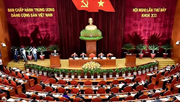 Hội nghị lần thứ 7 Ban Chấp hành Trung ương Đảng khóa XII đang diễn ra tại Hà Nội - Sputnik Việt Nam