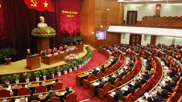 Hội nghị lần thứ 7 Ban Chấp hành Trung ương Đảng khóa XII đang diễn ra tại Hà Nội - Sputnik Việt Nam