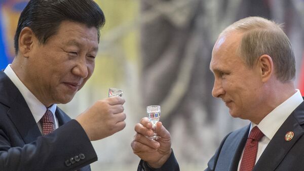 Ngày 21 tháng Năm 2014. Chuyến thăm chính thức của Tổng thống Vladimir Putin đến Trung Quốc - Sputnik Việt Nam