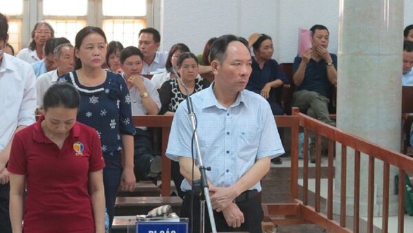 Các bị cáo tại tòa  - Sputnik Việt Nam