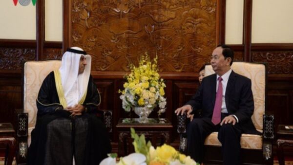 Chủ tịch nước Trần Đại Quang tiếp Đại sứ UAE Obaid AI Dhaheri - Sputnik Việt Nam