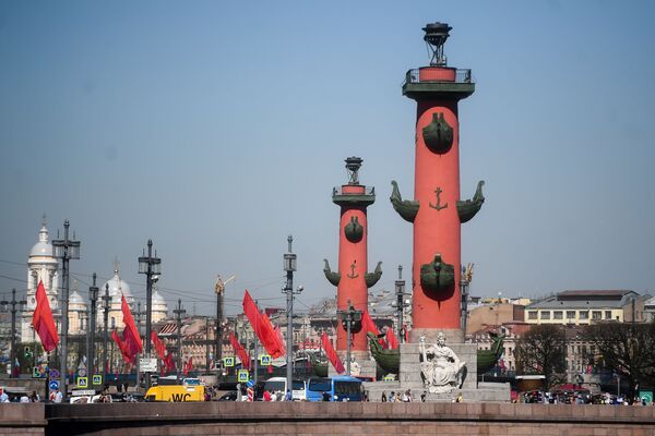 Cột Rostral ở St. Petersburg - Sputnik Việt Nam