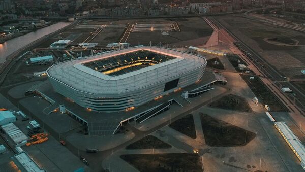Sân vận động Đấu trường Kaliningrad, nơi diễn ra các trận bóng đá của World Cup 2018 - Sputnik Việt Nam