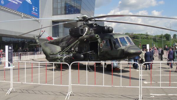 Máy bay trực thăng vận tải quân sự Mi-171SH - Sputnik Việt Nam