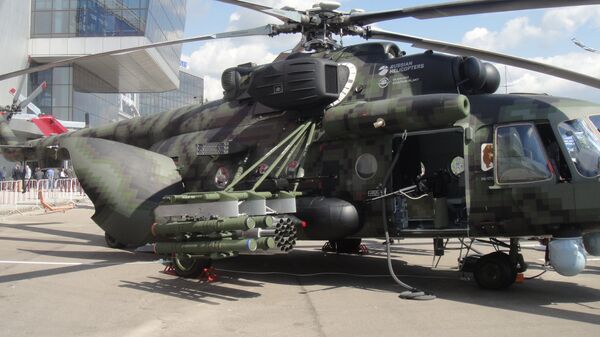 Các vũ khí của máy bay trực thăng vận tải quân sự Mi-171SH - Sputnik Việt Nam