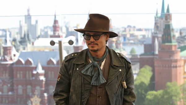 Johnny Depp ở Matxcơva - Sputnik Việt Nam