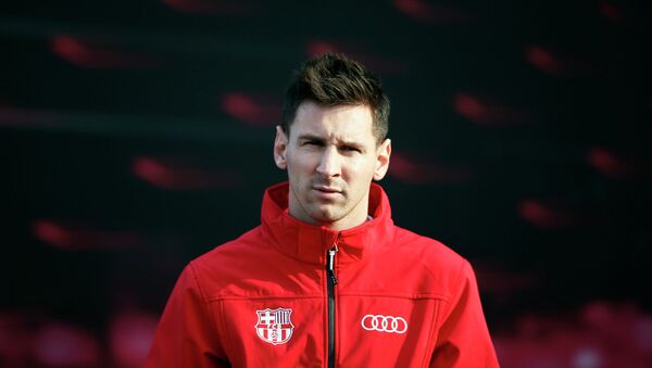 Tiền đạo đội tuyển Argentina Lionel Messi - Sputnik Việt Nam