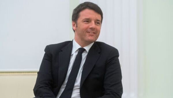 Thủ tướng Matteo Renzi - Sputnik Việt Nam