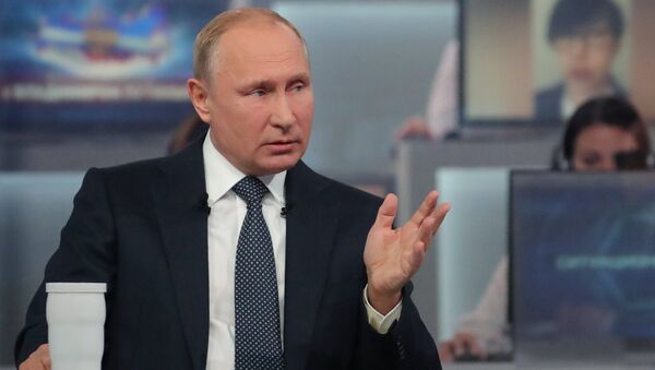 Giao lưu trực tuyến với Tổng thống Vladimir Putin - Sputnik Việt Nam