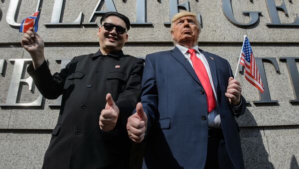Người đóng thế Kim Jong-un và Donald Trump - Sputnik Việt Nam