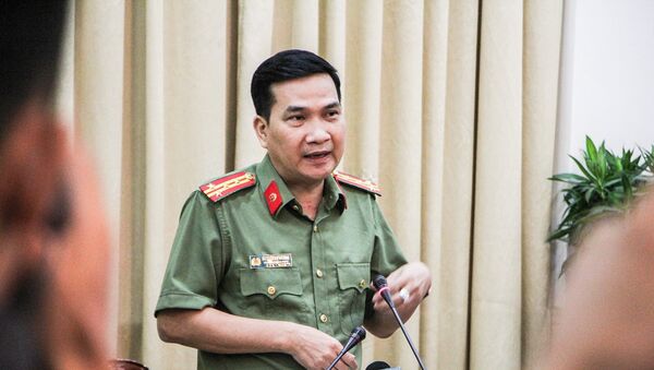 Đại tá Nguyễn Sỹ Quang, Trưởng phòng tham mưu Công an TP.HCM - Sputnik Việt Nam