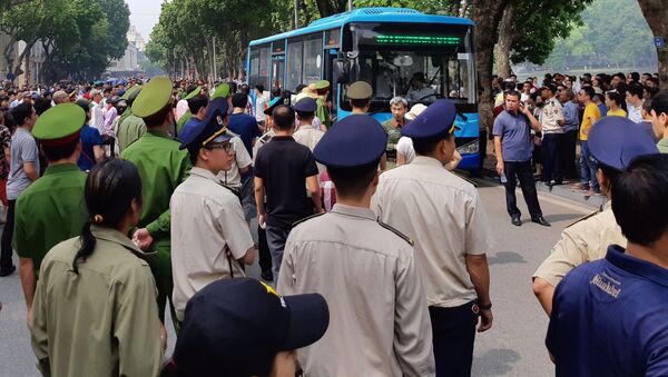 Biểu tình phản đối thông qua Luật Đặc Khu tại Thủ đô Hà Nội - Sputnik Việt Nam