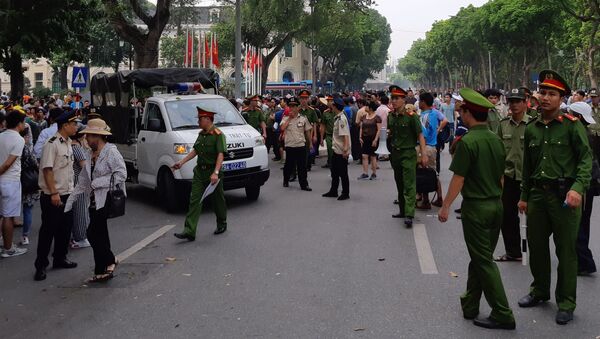 Biểu tình phản đối thông qua Luật Đặc Khu tại Thủ đô Hà Nội - Sputnik Việt Nam