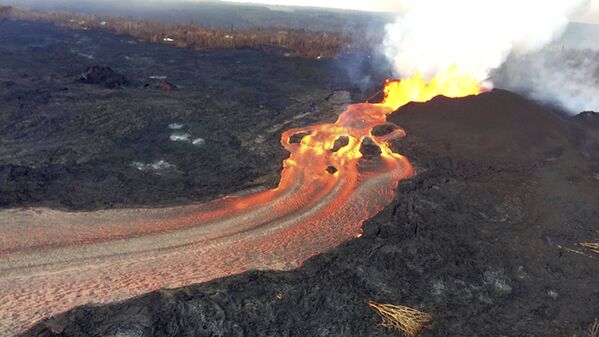 Phun trào núi lửa Kilauea ở Hawaii - Sputnik Việt Nam