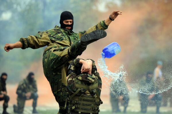 Kỷ niệm Ngày Lực lượng Nhảy Dù ở Minsk, Belarus. - Sputnik Việt Nam