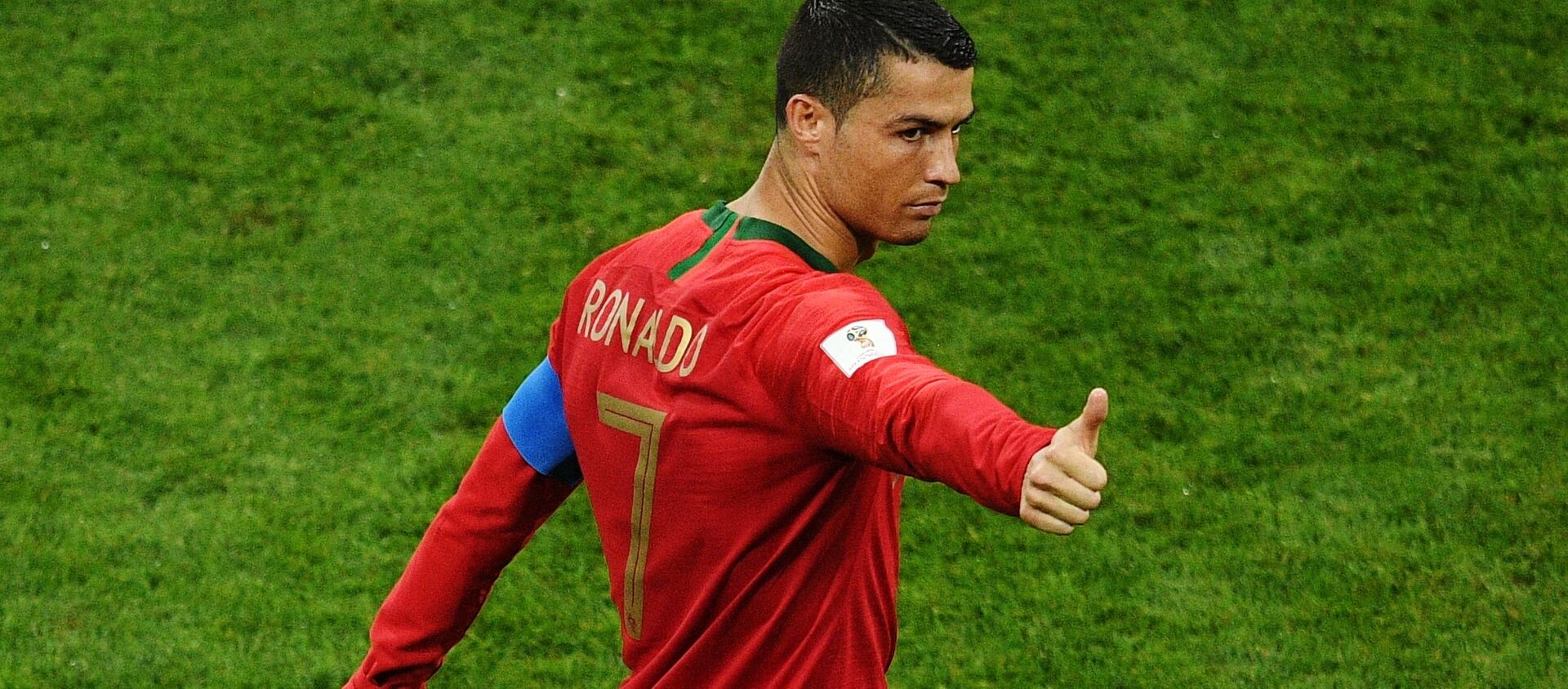 Cristiano Ronaldo trong trận đấu vòng bảng World Cup 2018 giữa đội tuyển quốc gia Bồ Đào Nha và Tây Ban Nha - Sputnik Việt Nam, 1920, 08.04.2019