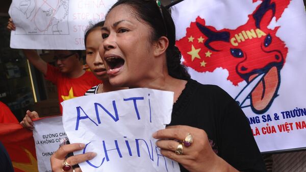 Biểu tình phản đối thông qua Luật đặc khu ở Việt Nam - Sputnik Việt Nam